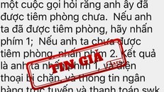 Thông tin về lừa đảo chiếm đoạt thông tin cá nhân trên mạng là tin giả