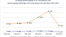 Ảnh hưởng COVID-19, doanh nghiệp đăng ký thành lập mới sụt giảm mạnh