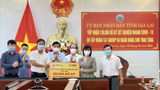 T&T Group và Ngân hàng SHB trao tặng kit xét nghiệm nhanh COVID-19 và xe cứu thương