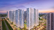 Tòa GS1 sở hữu vị trí cửa ngõ đẹp nhất của phân khu The Miami.