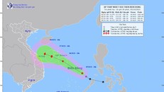 Áp thấp nhiệt đới tại biển Đông có thể mạnh lên thành bão