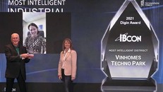 TechnoPark Tower được vinh danh 'Trung tâm thông minh nhất' tại giải thưởng IBcon Digie Awards