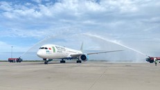 Nha Trang đón chuyến bay chở khách du lịch quốc tế có hộ chiếu vắc xin của Bamboo Airways