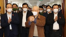 Tổng Bí thư Nguyễn Phú Trọng tiếp xúc cử tri tại Hà Nội