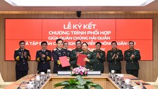 Viettel và Quân chủng Hải quân ký chương trình phối hợp giai đoạn 2022-2025