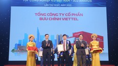 Đại diện TCT Bưu chính Viettel (VTPost) tại Chương trình biểu dương Top Công nghiệp 4.0 Việt Nam. 