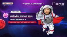 Apax Leaders gọi tên các ‘anh hùng nhí’ trong lễ vinh danh vượt không gian