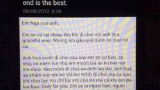 Một đoạn email trao đổi của nhân vật G.C