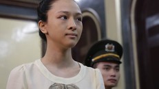 Hoa hậu Phương Nga tại tòa. Ảnh: Thanh Long.