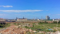 Một góc của công trường Formosa. Ảnh: Đức Hùng