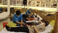 Hoạt động hiến máu bổ sung cho các bệnh viện diễn ra trong ngày 04/12.