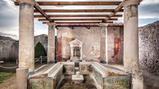 Nhà Ephebe - một di tích thuộc Pompeii.