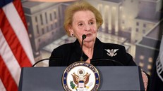 Cựu Ngoại trưởng Mỹ Madeleine Albright. Ảnh: The Times of Israel.