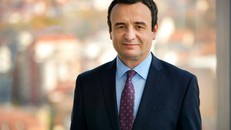 Lãnh đạo Kosovo - Albin Kurti. Ảnh: Globsec 2022