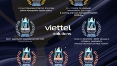 Viettel Solutions thắng 7 hạng mục tại Giải thưởng Kinh doanh Quốc tế 2022