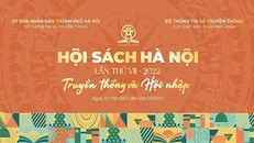 Hội Sách Hà Nội lần thứ VII - năm 2022 với chủ đề “Truyền thống và Hội nhập”. Ảnh: congthuong.vn