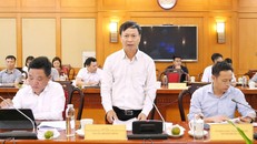 Ông Hoàng Minh, Giám đốc Học viện Khoa học, Công nghệ và Đổi mới sáng tạo chia sẻ về GII. Ảnh: TTXVN