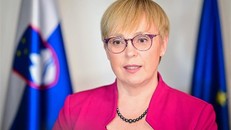  Bà Natasa Pirc Musar. Ảnh: AFP