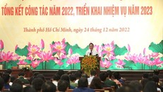 Bí thư Trung ương Đảng, Trưởng Ban Tuyên giáo Trung ương Nguyễn Trọng Nghĩa phát biểu chỉ đạo hội nghị - Ảnh: VGP/Mạnh Hùng