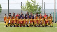 Tuyển nữ Việt Nam sẵn sàng cho hành trình bảo vệ tấm HCV SEA Games. Ảnh: VFF.