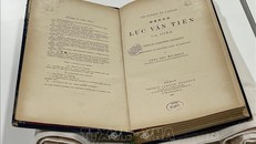 Tác phẩm Lục Vân Tiên bằng chữ Quốc ngữ in năm 1883.