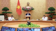Thủ tướng Phạm Minh Chính chủ trì Phiên họp Chính phủ thường kỳ tháng 5 năm 2023. Ảnh: Dương Giang