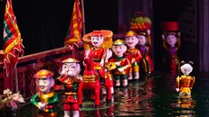 Múa rối nước Việt Nam ghi đậm dấu ấn trong lòng khán giả LB Nga