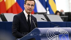 Thủ tướng Thụy Điển Ulf Kristersson.