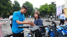 Hà Nội: Dự án xe đạp công cộng chính thức đi vào hoạt động
