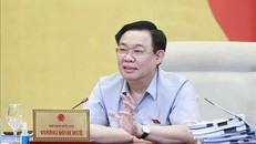 Chủ tịch Quốc hội Vương Đình Huệ phát biểu. Ảnh: Doãn Tấn/TTXVN