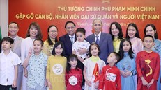 Thủ tướng Phạm Minh Chính gặp gỡ kiều bào tại Saudi Arabia