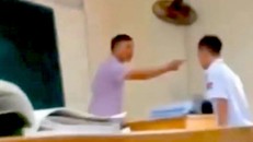 Ngày 29/9, tại trường Trường THPT Phan Huy Chú - Thạch Thất (huyện Thạch Thất, Hà Nội), giáo viên N.C.T (sinh năm 1979) có hành vi, lời nói thiếu chuẩn mực với học sinh.