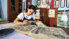 Độc đáo chợ tranh Đông Hồ Bắc Ninh