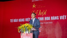 Thứ trưởng Bộ Công Thương Đỗ Thắng Hải phát biểu tại lễ khai mạc.