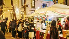 Không khí Giáng sinh đậm chất châu Âu giữa lòng Hà Nội