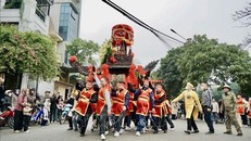 Tái hiện sự tấp nập "trên bến dưới thuyền" của Phố Hiến xưa