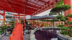Không gian trị liệu khoáng nóng Mori Onsen & Spa tại Ecopark