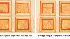 Công bố Bảo vật quốc gia Bộ sưu tập Vàng lá Châu Thành