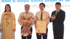 Nước mắm Nam Ô đón nhận bằng bảo hộ chỉ dẫn địa lý