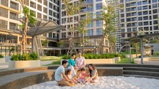 Một góc tiện ích nội khu riêng tư, đẳng cấp "như resort" của cộng đồng cư dân Masteri Centre Point