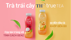 Trà trái cây TH true TEA - cặp bài trùng với tính cách GenZ