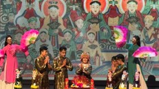 Tiết mục "Cô Đôi Thượng Ngàn" của Nghệ sĩ nhân dân Lệ Ngọc. Ảnh: Sân khấu Lệ Ngọc