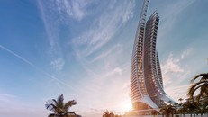 Tòa nhà Khát Vọng hứa hẹn trở thành biểu tượng mới của du lịch Phú Quốc khi hoàn thiện năm 2027.