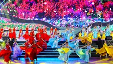 Sân khấu khai mạc Festival Hoa Đà Lạt