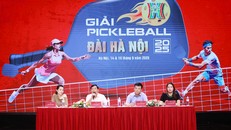 Hà Nội lần đầu tổ chức Giải Pickleball quy mô lớn 