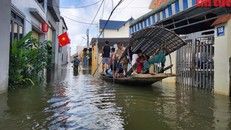 Một tuần chống lũ tại "vùng rốn lũ" của Thủ đô