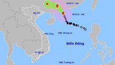 Bão số 7 đi vào đất liền Trung Quốc, Bắc Bộ tiếp tục đề phòng mưa dông