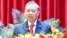 Tổng Bí thư Tô Lâm phát biểu tại Đại hội. Ảnh: Thống Nhất/TTXVN