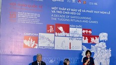 Một thập kỷ bảo vệ và phát huy di sản trò chơi Kéo co