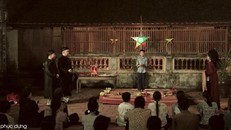 Cảnh phục dựng về tuổi thơ của GS.TS.NS. Chu Bảo Quế. Ảnh: NSX